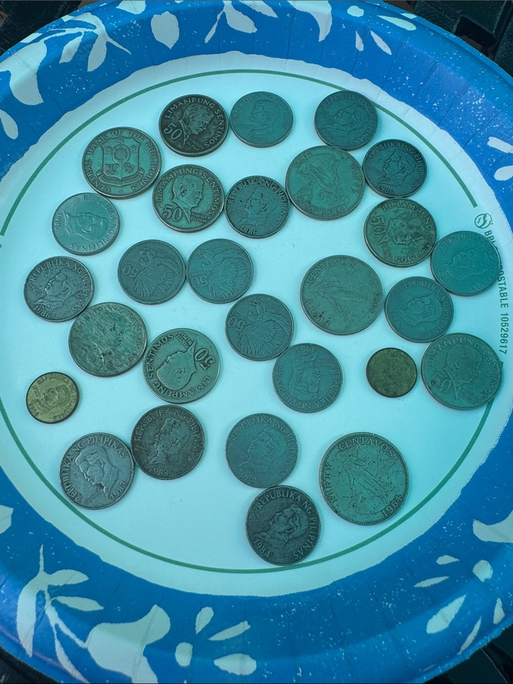 Mixed Vintage Coins - Green Patina Collection